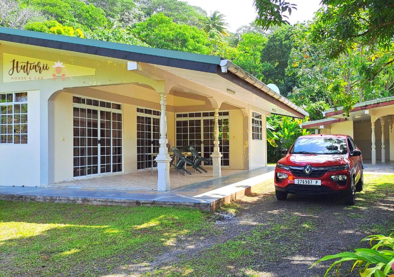 Hutiarii House & Car & Excursions Raiatea Villa Tevaitoa ภายนอก รูปภาพ