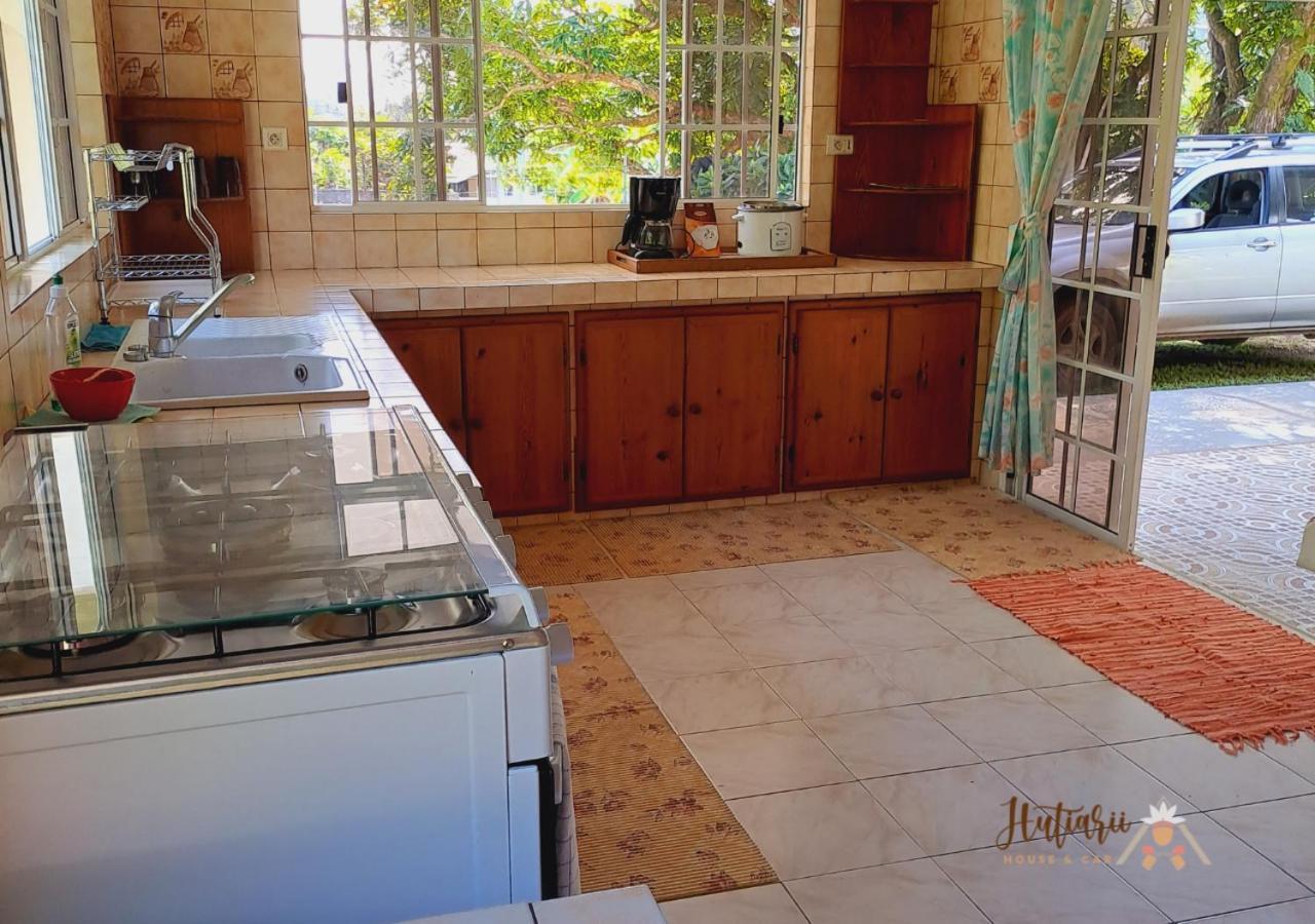 Hutiarii House & Car & Excursions Raiatea Villa Tevaitoa ภายนอก รูปภาพ