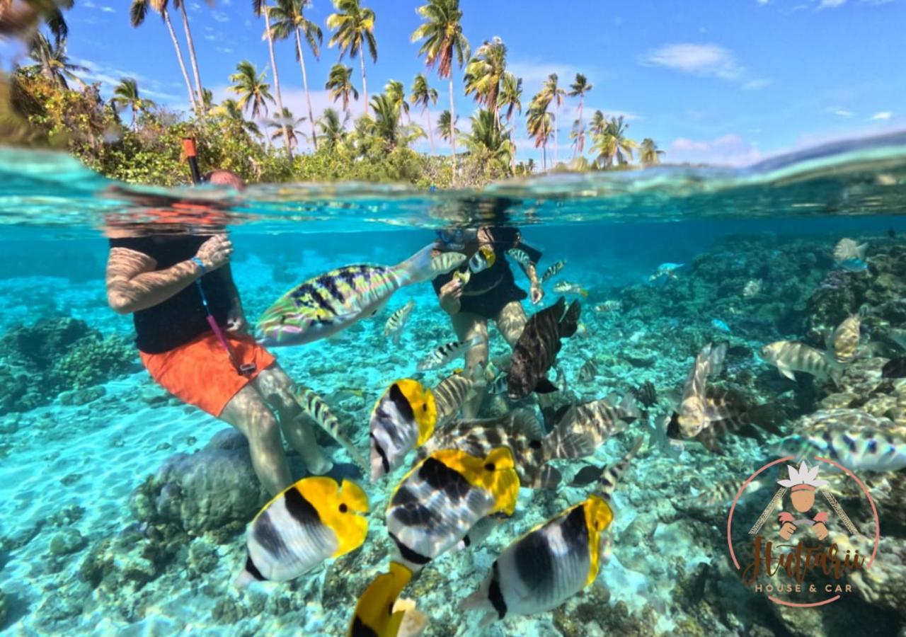 Hutiarii House & Car & Excursions Raiatea Villa Tevaitoa ภายนอก รูปภาพ